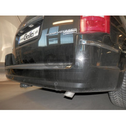 C071A GALIA Полностью оцинкованный фаркоп на Chrysler Grand Voyager 2008-2016, в т.ч. STOWn GO, Dodge Caravan 2008-2016, Lancia Voyager 2011-2016. Подрозетник убирается за бампер. Тип шара