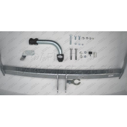 C071A GALIA Полностью оцинкованный фаркоп на Chrysler Grand Voyager 2008-2016, в т.ч. STOWn GO, Dodge Caravan 2008-2016, Lancia Voyager 2011-2016. Подрозетник убирается за бампер. Тип шара