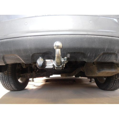 D042C GALIA Полностью оцинкованный фаркоп на Dodge Journey 2008-2020, FIAT Freemont 2011-2020 2WD/4WD, кроме авто с запаской снизу. Тип шара: C (горизонтальный съемный). Подрезка бампера. Нагрузки: 1600/80 кг, масса фаркопа 15,37 кг