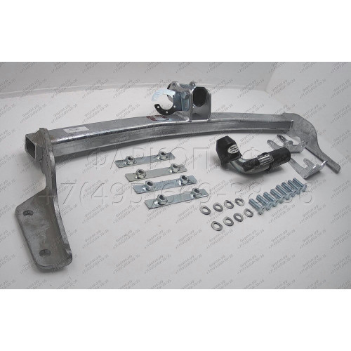 D042C GALIA Полностью оцинкованный фаркоп на Dodge Journey 2008-2020, FIAT Freemont 2011-2020 2WD/4WD, кроме авто с запаской снизу. Тип шара: C (горизонтальный съемный). Подрезка бампера. Нагрузки: 1600/80 кг, масса фаркопа 15,37 кг