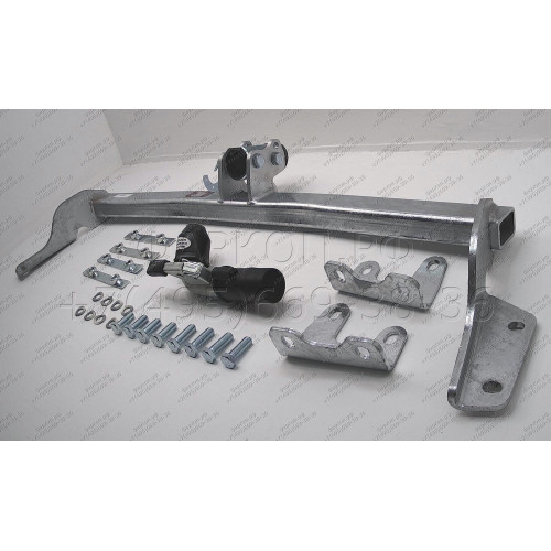 D042C GALIA Полностью оцинкованный фаркоп на Dodge Journey 2008-2020, FIAT Freemont 2011-2020 2WD/4WD, кроме авто с запаской снизу. Тип шара: C (горизонтальный съемный). Подрезка бампера. Нагрузки: 1600/80 кг, масса фаркопа 15,37 кг