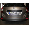 D047A GALIA Полностью оцинкованный фаркоп на Dacia Logan II универсал/фургон/пикап 2013-2021. Подрозетник убирается за бампер. Тип шара: A. Установка без снятия и выреза бампера. Нагрузки: 1300/75 кг, масса фаркопа 14,62 кг