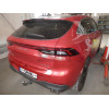 D052A GALIA Полностью оцинкованный фаркоп на Forthing T5 Evo 2023-. Подрозетник убирается за бампер. Тип шара: A. Невидимый вырез бампера. Нагрузки: 1600/70 кг, масса фаркопа 15,22 кг