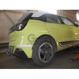 D059V GALIA Полностью оцинкованный фаркоп на Dongfeng Box 2024-. Тип шара: AV (вертикальное быстросъемное крепление шара на ключе). Невидимый вырез бампер