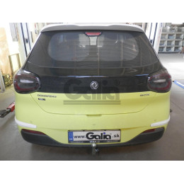 D059V GALIA Полностью оцинкованный фаркоп на Dongfeng Box 2024-. Тип шара: AV (вертикальное быстросъемное крепление шара на ключе). Невидимый вырез бампер