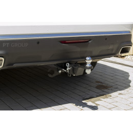 EVX-20-991122.00 PT GROUP Фаркоп на Exeed VX 2022- без подрезки бампера. Тип шара: E (легкосъемный шар под квадрат). Нагрузки: 1500/50 кг, масса фаркопа 17,4 кг (без эл
