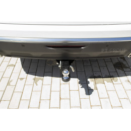 EVX-20-991122.00 PT GROUP Фаркоп на Exeed VX 2022- без подрезки бампера. Тип шара: E (легкосъемный шар под квадрат). Нагрузки: 1500/50 кг, масса фаркопа 17,4 кг (без эл