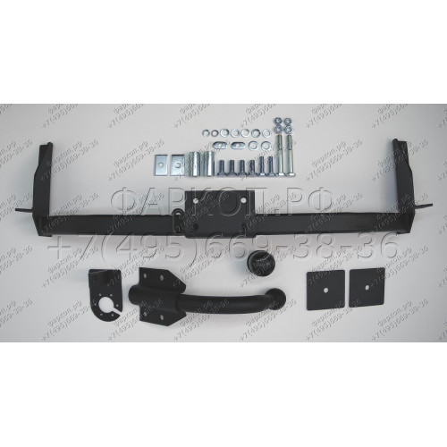 F-132 STEINHOF Фаркоп на FIAT Seicento 05/1998-2010 без подрезки бампера. Тип шара: H (сварное крепление шара). Нагрузки: 400/30 кг, масса фаркопа 12,7 кг (без электрики в комплекте)