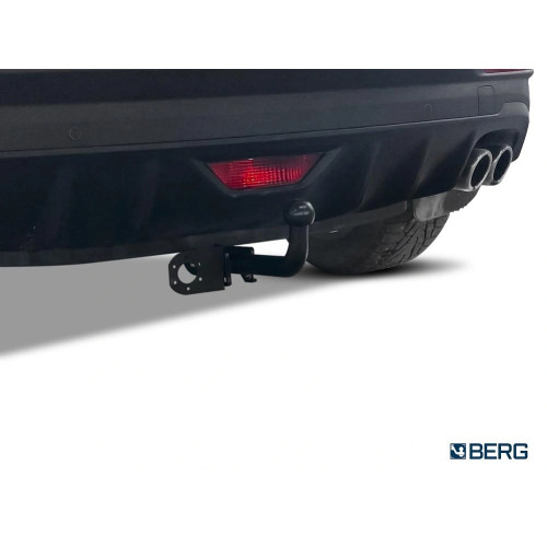 F.1912.001 BERG Фаркоп на Belgee X50 2023-, Geely Coolray 2020-2023, 2023-2025. Требуется подрезка бампера. Тип шара: A. Нагрузки: 1500/75 кг, масса фаркопа 16 кг (без электрики в комплекте)