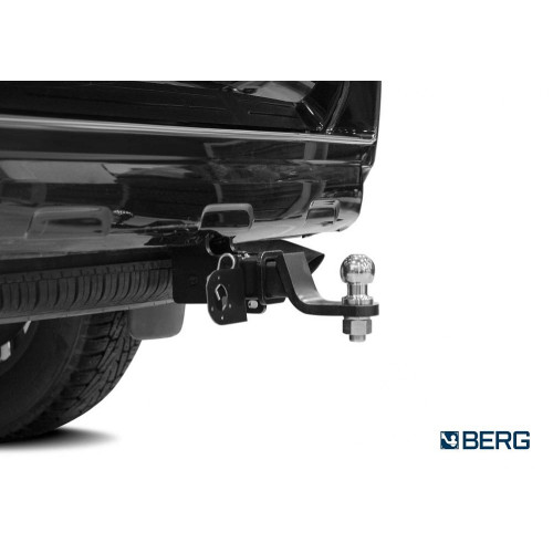 F.5714.003 BERG Фаркоп на Toyota Land Cruiser Prado 120 2002-2009, Prado 150 (кроме Black Onyx) 2009-2023, Lexus GX470 2003-2009, Lexus GX460 2009-2023. Требуется подрезка бампера. Тип шара: E. Нагрузки: 2200/120 кг, масса фаркопа 9,5 кг (без электрики в 