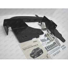 F.5714.004 BERG Фаркоп на Toyota Land Cruiser Prado 150 Black Onyx 2020-2023 без снятия и подрезки бампера. Тип шара: F. Нагрузки: 1500/75 кг, масса фаркопа 21 кг (без электрики 