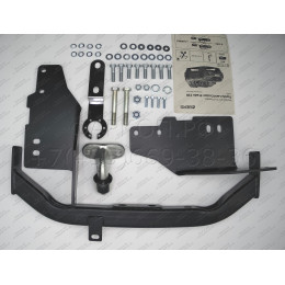 F.5714.004 BERG Фаркоп на Toyota Land Cruiser Prado 150 Black Onyx 2020-2023 без снятия и подрезки бампера. Тип шара: F. Нагрузки: 1500/75 кг, масса фаркопа 21 кг (без электрики 