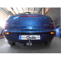 F001C GALIA Полностью оцинкованный фаркоп на FIAT Brava хетчбек 5 дверей 1995-2001. Тип шара: C (горизонтальный съемный). Без выреза бампера. Нагрузки: 1300/70 
