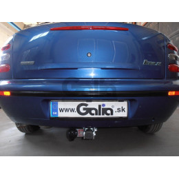 F001C GALIA Полностью оцинкованный фаркоп на FIAT Brava хетчбек 5 дверей 1995-2001. Тип шара: C (горизонтальный съемный). Без выреза бампера. Нагрузки: 1300/70 