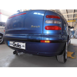 F001C GALIA Полностью оцинкованный фаркоп на FIAT Brava хетчбек 5 дверей 1995-2001. Тип шара: C (горизонтальный съемный). Без выреза бампера. Нагрузки: 1300/70 