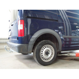 F083C GALIA Полностью оцинкованный фаркоп на Ford Tourneo Connect 2002-2014, Transit Connect 2002-2014. Тип шара: C (горизонтальный съемный). Установка без снятия и выреза 