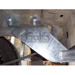 F083C GALIA Полностью оцинкованный фаркоп на Ford Tourneo Connect 2002-2014, Transit Connect 2002-2014. Тип шара: C (горизонтальный съемный). Установка без снятия и выреза 