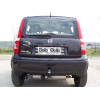 F089A GALIA Полностью оцинкованный фаркоп на FIAT Panda 2WD/4WD 2003-2012. Тип шара: A. Без выреза бампера. Нагрузки: 900/60 кг, масса фаркопа 12,12 кг