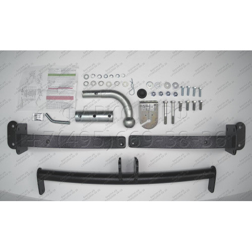 F102-BA TAVIALS ТСУ для Ford Focus 2 седан 2004-2011 (без выреза бампера), Ford Focus 3 седан 2011-2018 (необходима подрезка бампера). Тип шара: C (оцинкованный, съемный). Нагрузки: 1100/75 кг, масса фаркопа 15,94 кг (без электрики в комплекте)