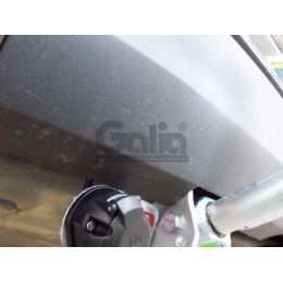 F110C GALIA Полностью оцинкованный фаркоп на Ford Fiesta хетчбек 2008-2019. Особенности: колесная база 2489 мм. Тип шара: C (горизонтальный съемный). Требуетс