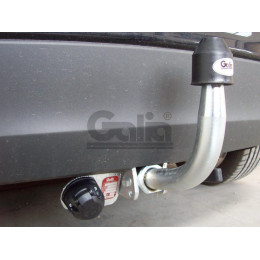 F110C GALIA Полностью оцинкованный фаркоп на Ford Fiesta хетчбек 2008-2019. Особенности: колесная база 2489 мм. Тип шара: C (горизонтальный съемный). Требуетс