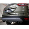 F113A GALIA Полностью оцинкованный фаркоп на Ford Kuga 2008-2013, 2013-2020. Подрозетник убирается за бампер. Тип шара: A. Без выреза бампера. Нагрузки: 2100/110 кг, масса фаркопа 16,12 кг