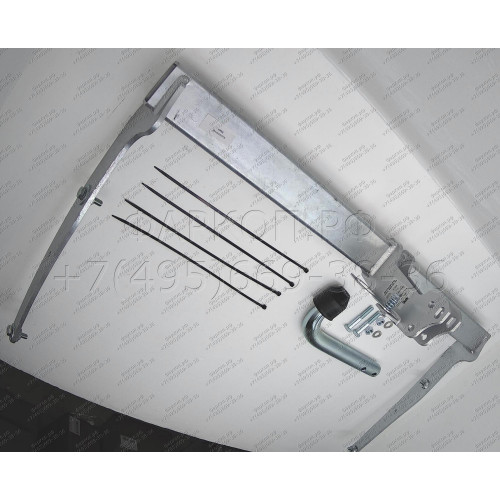 F113A GALIA Полностью оцинкованный фаркоп на Ford Kuga 2008-2013, 2013-2020. Подрозетник убирается за бампер. Тип шара: A. Без выреза бампера. Нагрузки: 2100/110 кг, масса фаркопа 16,12 кг