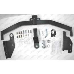 FA 0854-E Бизон Фаркоп на Nissan Pathfinder R52 2014-2021 без подрезки бампера. Тип шара: E (легкосъемный шар под квадрат). Нагрузки: 3200/120 кг. Не комплектуется э
