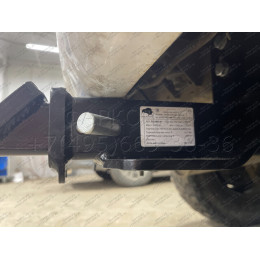 FA 0855-E Бизон Фаркоп на UAZ Patriot / УАЗ Патриот 2015- без подрезки бампера. Тип шара: E (легкосъемный шар под квадрат). Нагрузки: 3000/100 кг. Не комплектуе
