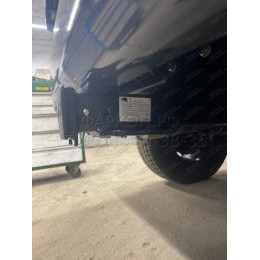 FA 0855-E Бизон Фаркоп на UAZ Patriot / УАЗ Патриот 2015- без подрезки бампера. Тип шара: E (легкосъемный шар под квадрат). Нагрузки: 3000/100 кг. Не комплектуе
