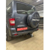 FA 0855-E Бизон Фаркоп на UAZ Patriot / УАЗ Патриот 2015- без подрезки бампера. Тип шара: E (легкосъемный шар под квадрат). Нагрузки: 3000/100 кг. Не комплектуется электрикой