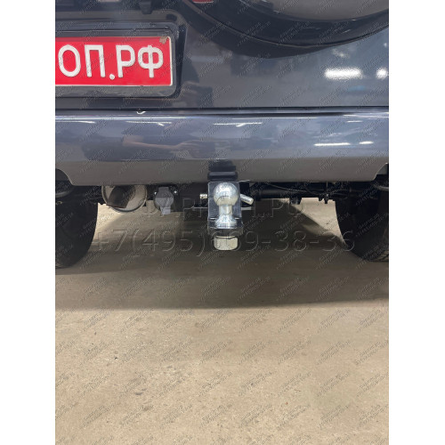 FA 0855-E Бизон Фаркоп на UAZ Patriot / УАЗ Патриот 2015- без подрезки бампера. Тип шара: E (легкосъемный шар под квадрат). Нагрузки: 3000/100 кг. Не комплектуется электрикой