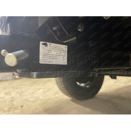 FA 0855-E Бизон Фаркоп на UAZ Patriot / УАЗ Патриот 2015- без подрезки бампера. Тип шара: E (легкосъемный шар под квадрат). Нагрузки: 3000/100 кг. Не комплектуется электрикой