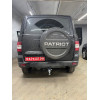 FA 0855-E Бизон Фаркоп на UAZ Patriot / УАЗ Патриот 2015- без подрезки бампера. Тип шара: E (легкосъемный шар под квадрат). Нагрузки: 3000/100 кг. Не комплектуется электрикой