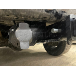 FA 0855-E Бизон Фаркоп на UAZ Patriot / УАЗ Патриот 2015- без подрезки бампера. Тип шара: E (легкосъемный шар под квадрат). Нагрузки: 3000/100 кг. Не комплектуе
