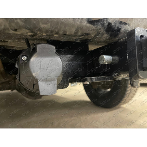 FA 0855-E Бизон Фаркоп на UAZ Patriot / УАЗ Патриот 2015- без подрезки бампера. Тип шара: E (легкосъемный шар под квадрат). Нагрузки: 3000/100 кг. Не комплектуется электрикой