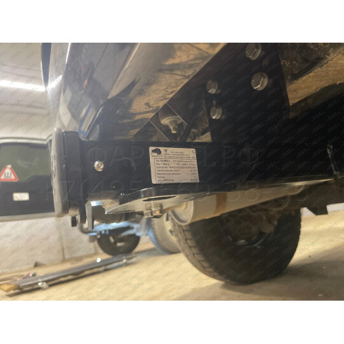 FA 0855-E Бизон Фаркоп на UAZ Patriot / УАЗ Патриот 2015- без подрезки бампера. Тип шара: E (легкосъемный шар под квадрат). Нагрузки: 3000/100 кг. Не комплектуется электрикой