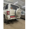 FA 0855-E Бизон Фаркоп на UAZ Patriot / УАЗ Патриот 2015- без подрезки бампера. Тип шара: E (легкосъемный шар под квадрат). Нагрузки: 3000/100 кг. Не комплектуется электрикой