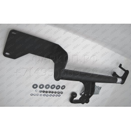 GAZ-08 AVTOS Фаркоп на Волга 2410, 31029, 3110, 31105 1986-2009 без снятия и подрезки бампера. Тип шара: A. Нагрузки: 1200/75 кг, масса фаркопа 13,3 кг (без электрики в ко