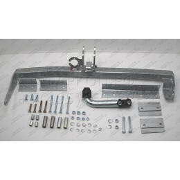 H016A GALIA Полностью оцинкованный фаркоп на Honda CR-V 1997-2002. Тип шара: A. Невидимый вырез бампера. Нагрузки: 1500/70 кг, масса фаркопа 19,75 кг