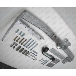H016A GALIA Полностью оцинкованный фаркоп на Honda CR-V 1997-2002. Тип шара: A. Невидимый вырез бампера. Нагрузки: 1500/70 кг, масса фаркопа 19,75 кг