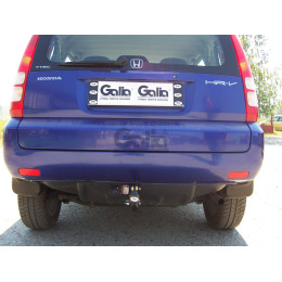H017A GALIA Полностью оцинкованный фаркоп на Honda HR-V 1999-2001. Особенности: задние фары прямоугольной формы. Тип шара: A. Невидимый вырез бампера. Нагр