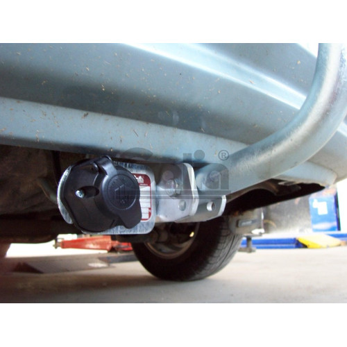 H071C GALIA Полностью оцинкованный фаркоп на Hyundai Accent 2006-2010, кроме сборки ТагАЗ. Тип шара: C (горизонтальный съемный). Установка без снятия и выреза бампера. Нагрузки: 1200/50 кг, масса фаркопа 15,1 кг