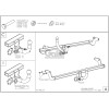 H071C GALIA Полностью оцинкованный фаркоп на Hyundai Accent 2006-2010, кроме сборки ТагАЗ. Тип шара: C (горизонтальный съемный). Установка без снятия и выреза бампера. Нагрузки: 1200/50 кг, масса фаркопа 15,1 кг