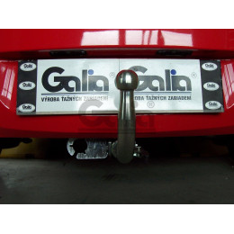 H080A GALIA Полностью оцинкованный фаркоп на Hyundai i20 2008-2014. Тип шара: A. Невидимый вырез бампера. Нагрузки: 1100/50 кг, масса фаркопа 14,12 кг