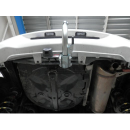 H080A GALIA Полностью оцинкованный фаркоп на Hyundai i20 2008-2014. Тип шара: A. Невидимый вырез бампера. Нагрузки: 1100/50 кг, масса фаркопа 14,12 кг