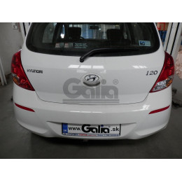 H080A GALIA Полностью оцинкованный фаркоп на Hyundai i20 2008-2014. Тип шара: A. Невидимый вырез бампера. Нагрузки: 1100/50 кг, масса фаркопа 14,12 кг