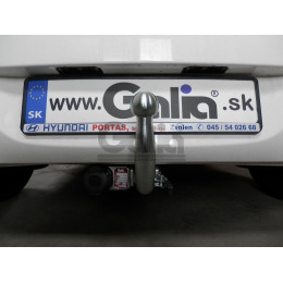 H080A GALIA Полностью оцинкованный фаркоп на Hyundai i20 2008-2014. Тип шара: A. Невидимый вырез бампера. Нагрузки: 1100/50 кг, масса фаркопа 14,12 кг