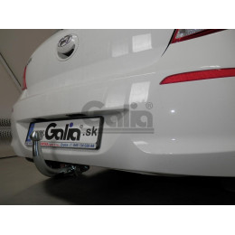 H080A GALIA Полностью оцинкованный фаркоп на Hyundai i20 2008-2014. Тип шара: A. Невидимый вырез бампера. Нагрузки: 1100/50 кг, масса фаркопа 14,12 кг