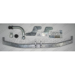 H080A GALIA Полностью оцинкованный фаркоп на Hyundai i20 2008-2014. Тип шара: A. Невидимый вырез бампера. Нагрузки: 1100/50 кг, масса фаркопа 14,12 кг